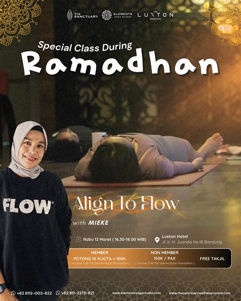Elements Yoga Studio Bandung | 🌙 Selamat menjalankan ibadah puasa di bulan suci Ramadhan! Semoga ...