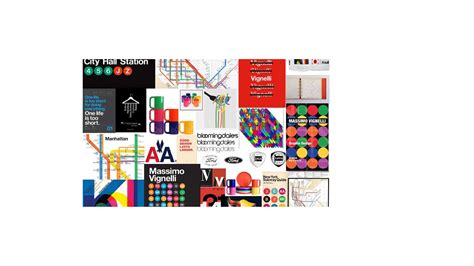 Massimo Vignelli Famous Work