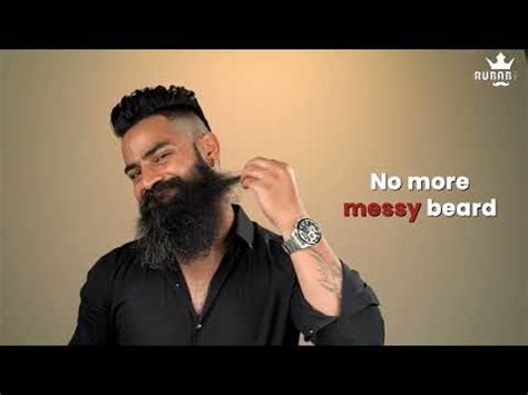 100% Boar Bristles Premium Beard Brush for Men| Rubab Men – RUBAB MEN