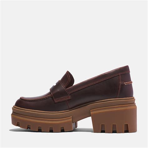 Everleigh Loafer Shoe for Women in Dark Brown