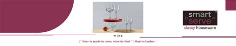 Amazon.in: Smartserve: Wine Glass