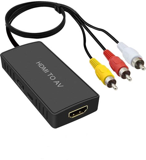 HDMI to RCA Converter HDMI to AV Adapter Compatible for Apple TV ...