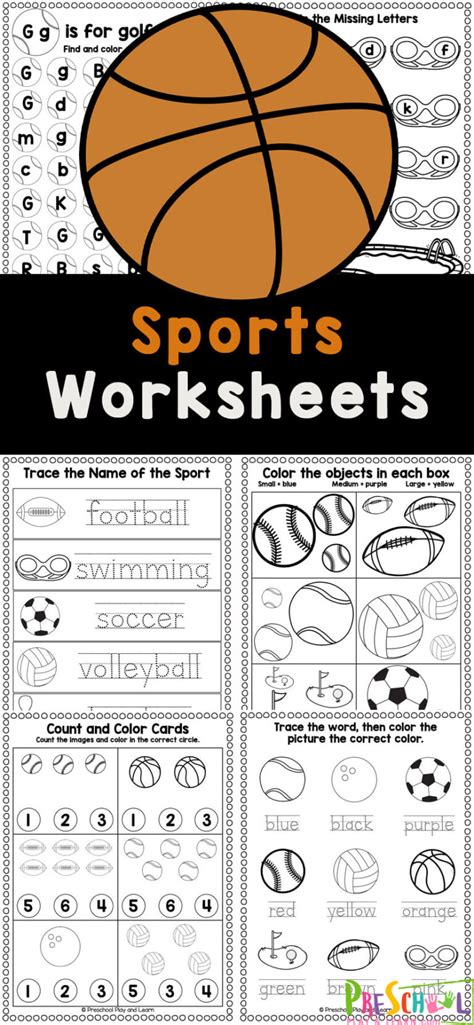 Playing Sports Worksheet 的图像结果