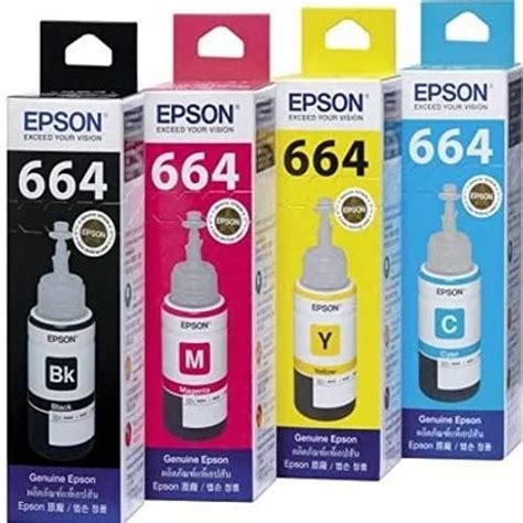 Epson 664 BK Ink Bottle (Black) - 70 ml : Amazon.in: Computers ...