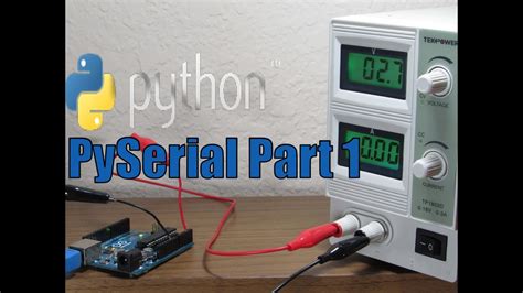 Arduino and Python Serial Communication with PySerial Part 1 - YouTube