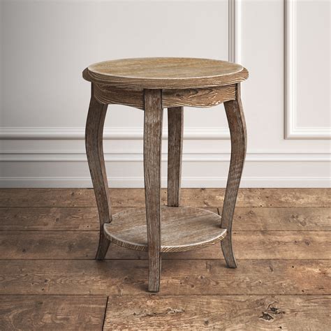 Round Antique Wood End Table: Timeless Elegance for Your Home Decor