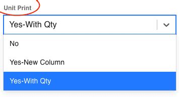FinalBooks Add Unit Print