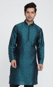 Royal Kurta Men Embellished Straight Kurta - Buy Royal Kurta Men ...