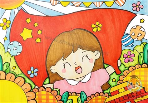 2021建党100周年彩铅绘画建党100周年一等奖绘画彩铅