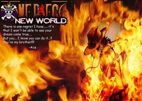 One Piece Ace Quotes. QuotesGram