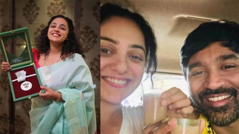Nithya Menen Accepted National Award With Cow Manure In Her Nails