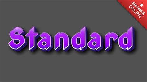 Image result for Standard Text