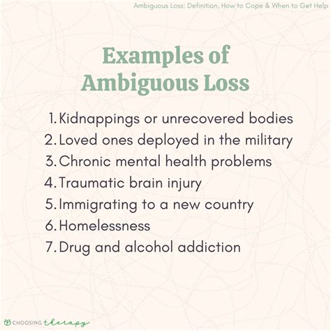 Ambiguous Loss: Definition, How to Cope & When to Get Help