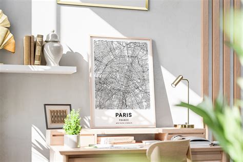 Custom City Map Print City Map Wall Art City Map Gift Custom City Map Art Print Poster City Map ...