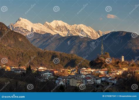 Trekking Day in the Mountains of Friuli Venezia-Giulia Stock Image ...