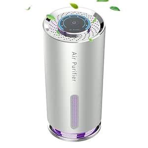 Portable Air Purifier, 3 in 1 Car Ionizer Air Purifiers of UVC Light ...