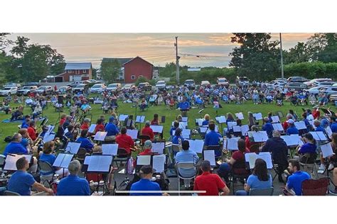Southern Dutchess Concert Band at Schlathaus Park in Wappingers Falls ...