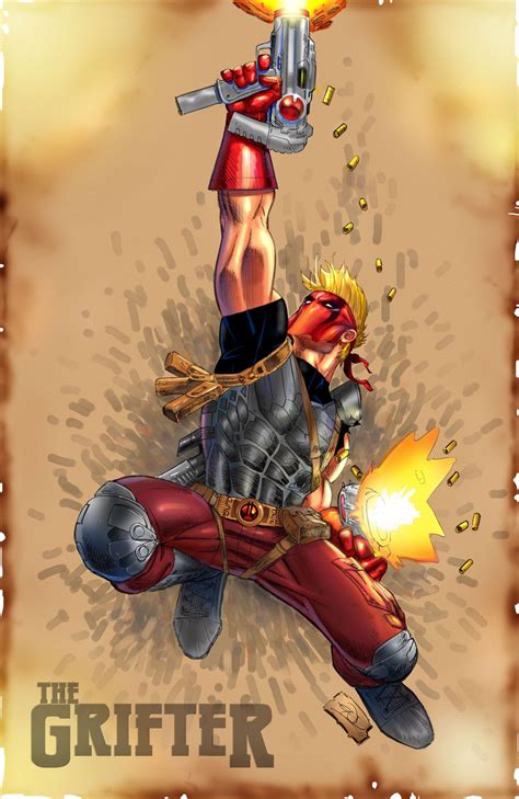 Grifter aNew Colors | Indie comics art, Comics artwork, Dc comics ...