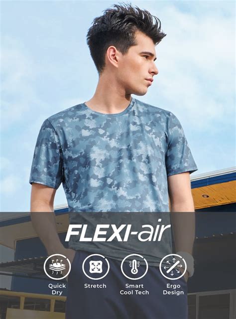 Buy Men Camouflage Print Sports T-shirt Online at just Rs. 699.0 ...