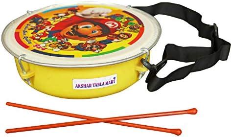 Buy Akshar Tabla Mart Plastic Baby TASA Nagara USE for 1 to 5 Year Kids ...