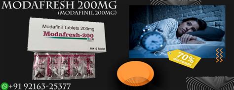 Treat Narcolepsy with an Amazing Remedy Modafresh 200 - Manufacturers ...