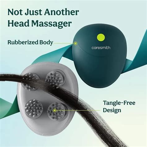 caresmith CS323 Revive Electric Handheld Scalp & Head Massager ...