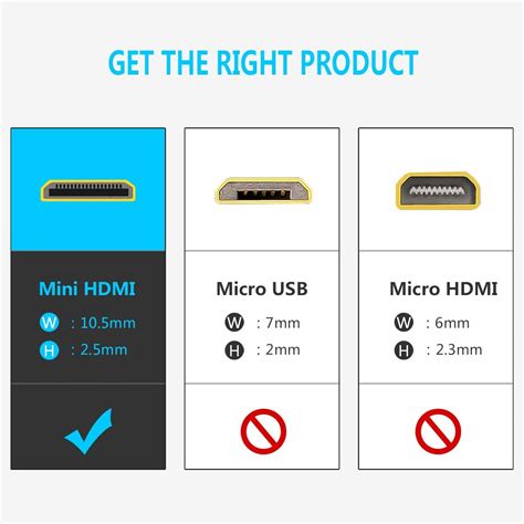 BENFEI Mini HDMI to VGA Adapter, Gold-Plated Mini India | Ubuy