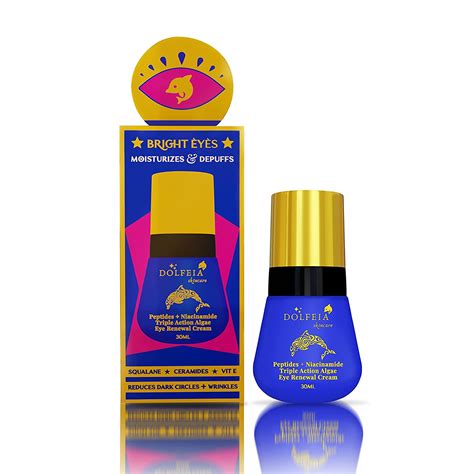 DOLFEIA SKINCARE HEXAPEPTIDES + NIACINAMIDE EYE RENEWAL CREAM with ...