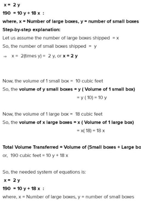 A paper company needs to ship paper to a large printing business. The ...