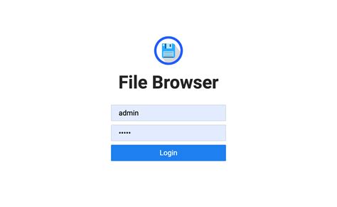 File Browser 的图像结果
