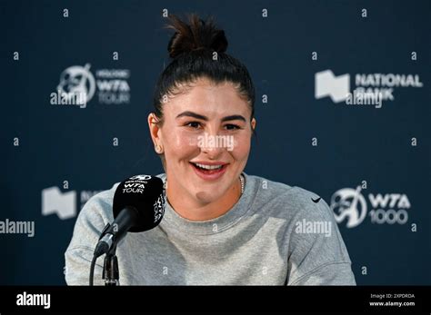 Toronto, Canada. 5th Aug, 2024. Canadian tennis player Bianca Andreescu ...