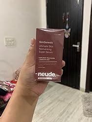 Neude SkinGenesis Brightening & Anti Aging Face Serum with Lactic Acid ...