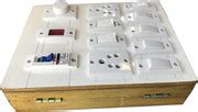 nax Electric Switch Board (10 Switches, 2 Sockets, 1 DP) – 6A