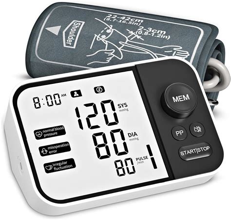 Amazon.com: ADKING Automatic Upper Arm Blood Pressure Monitor Home Use ...