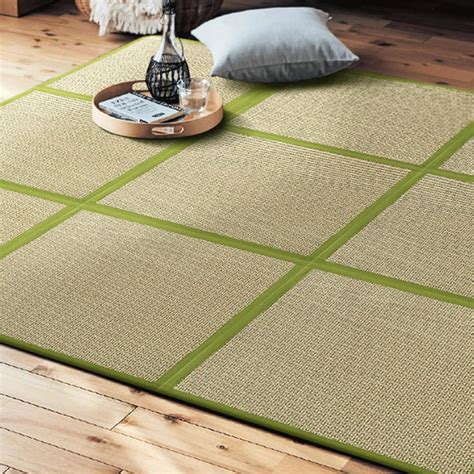 Amazon.com: Tatami Floor Mat Japanese Traditional Summer Mat, Rattan ...