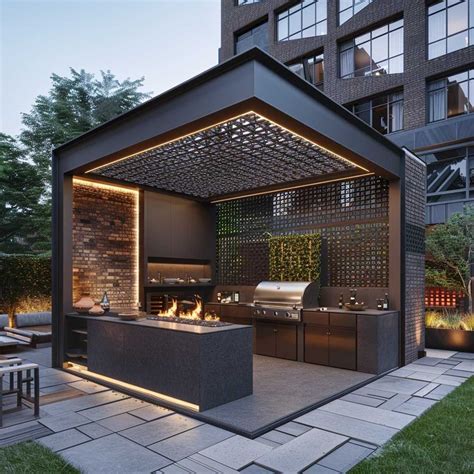 8+ Creative Brick BBQ Area Ideas for Timeless Outdoor Entertaining ...