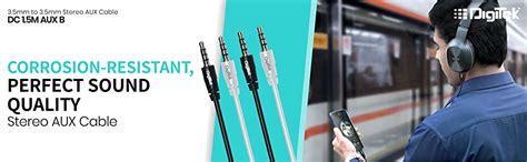 Digitek AUX Cable 1.5m DC 1.5M AUX for Smartphone (Colour May Vary ...