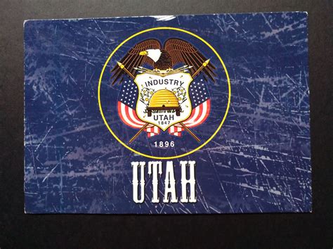 Utah State Seal Sticker
