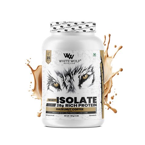 Whey Isolate – 28 g Protein – White Wolf Nutrition