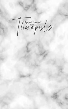Appointment book therapists: Jan to Dec 2020 Therapist Appointment Book ...