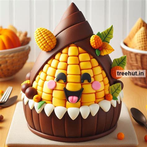 Cornucopia Cake Ideas and Fall Cake Decoration Ideas and Techniques