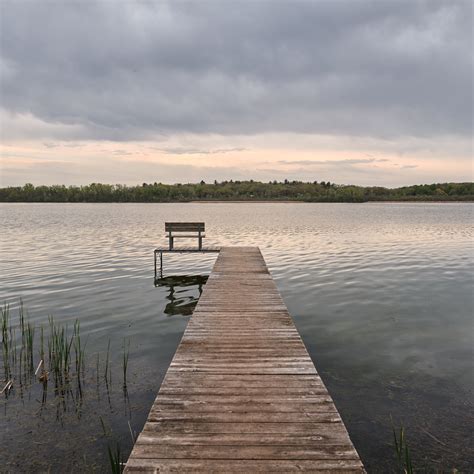 Download wallpaper 3415x3415 pier, river, trees, nature, view ipad pro ...