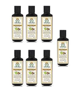 Buy S2M Khadi Herbal Ayurvedic Amla Reetha Shampoo 210 ml (Pack of 7 ...