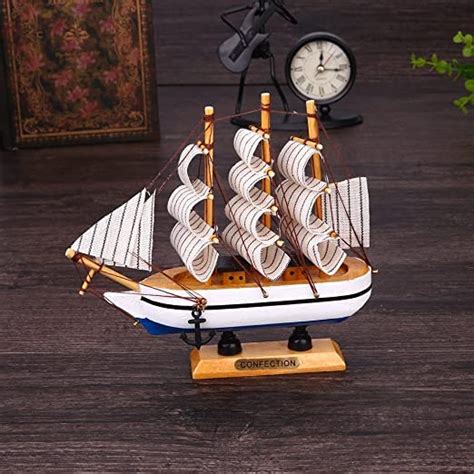 ViaZAID Wooden Decorative Sailing Ship Best Showpiece for Office and ...