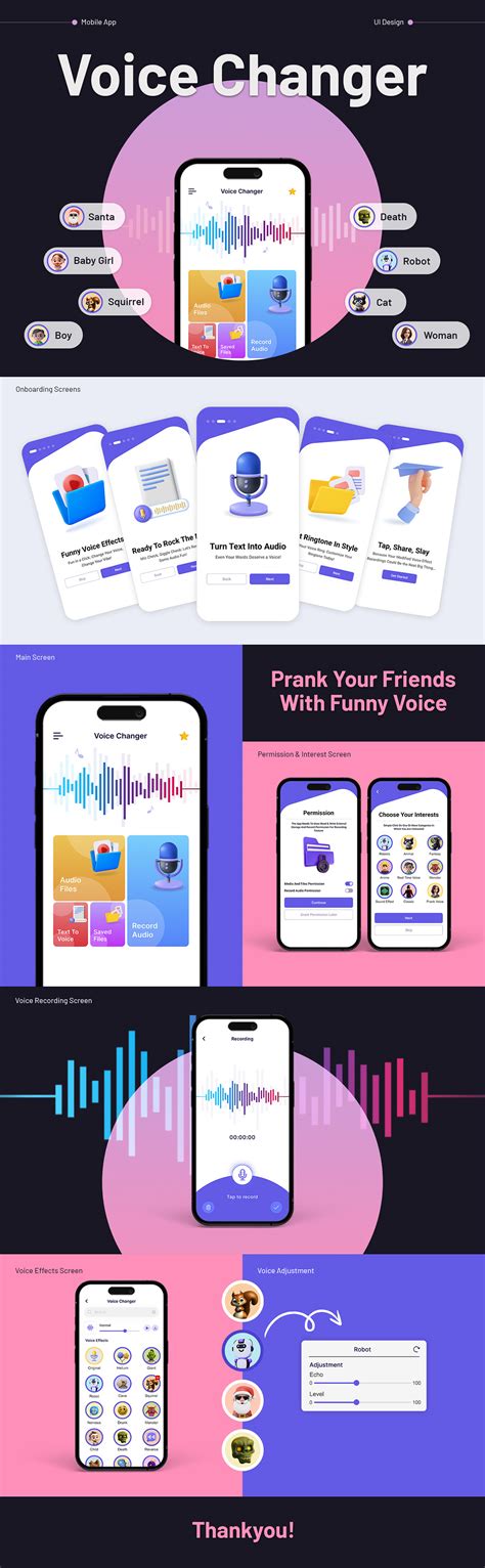 Voice Modulation App 的图像结果