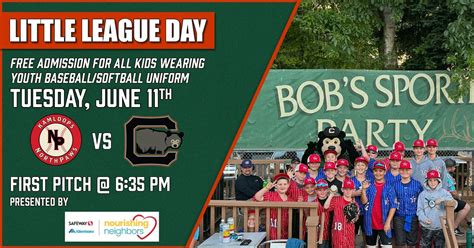 Little League Day - Kamloops Northpaws vs Cowlitz Black Bears, David ...