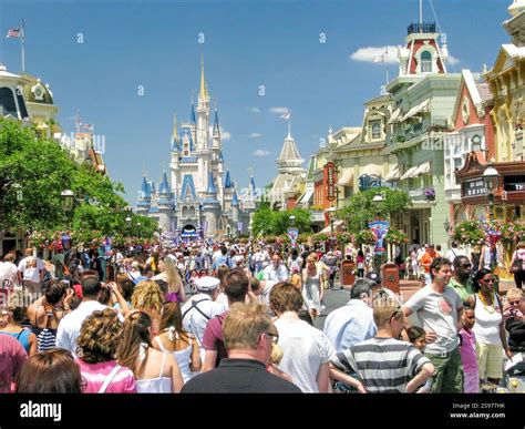 Magic Kingdom in Disney World in FL Stock Photo - Alamy