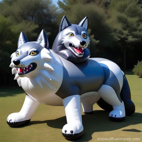 Image result for Inflatable Wolf