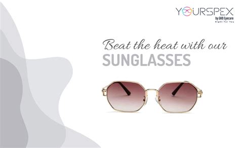 Buy YOURSPEX Brown Hexagon Unisex Sunglasses | for Men and Women | Eye ...