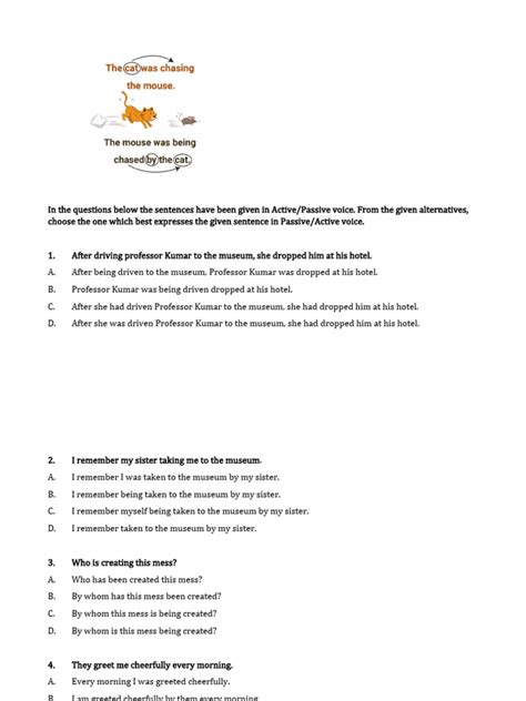 Image result for Passive Question Example